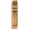 Ekena Millwork Olympic Slat Smooth Outlooker, Western Red Cedar, 5 1/2"W x 16"D x 24"H OUT06X16X24OLY06SWR - alternate 2